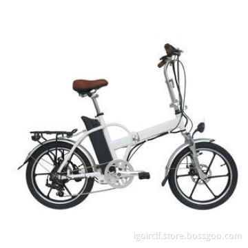 Alloy Wheel Folding Electric Bike brushless motor With 20 I